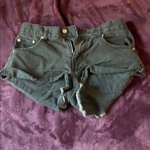 High waisted cheeky short